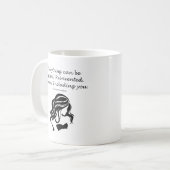 Mug à café féministe inspirante (Devant gauche)