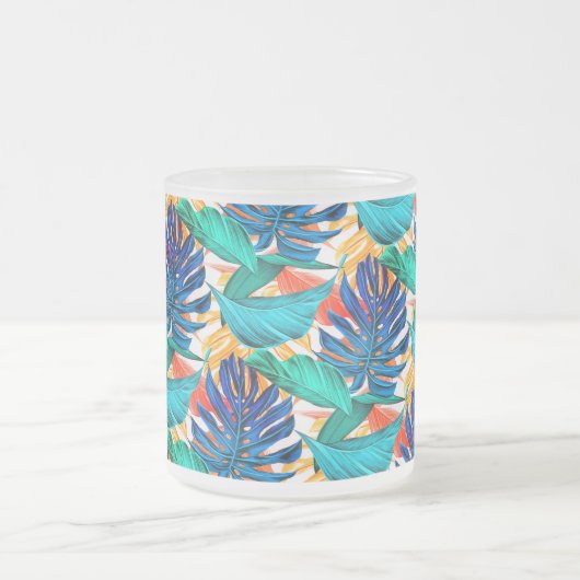 Mug à café Feuille tropical (Centre)