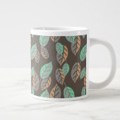 mug à café feuilles de forêt (Droite)