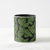 mug à café feuilles de jungle (Centre)