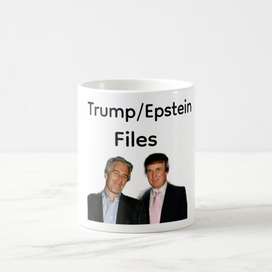 Mug à café Fichiers Trump/Epstein (Centre)