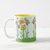 Mug à café Fleur (Gauche)