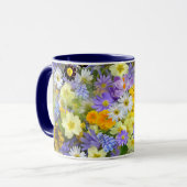 mug à café fleurs de printemps (Devant gauche)