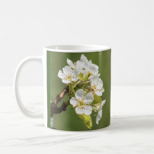 Mug à café Fleurs Jolies (Gauche)
