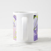 mug à café floral mug à design de fleurs mignon (Dos)