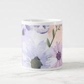 mug à café floral mug à design de fleurs mignon (Devant)
