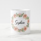 Mug à café Floral Sophia (Devant)