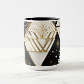 mug à café formes géométriques de noël (Centre)