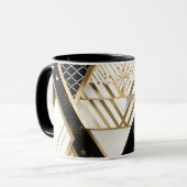 mug à café formes géométriques de noël (Devant gauche)