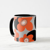 Mug à café géant à motif floral (Devant gauche)
