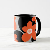 Mug à café géant à motif floral (Devant droit)