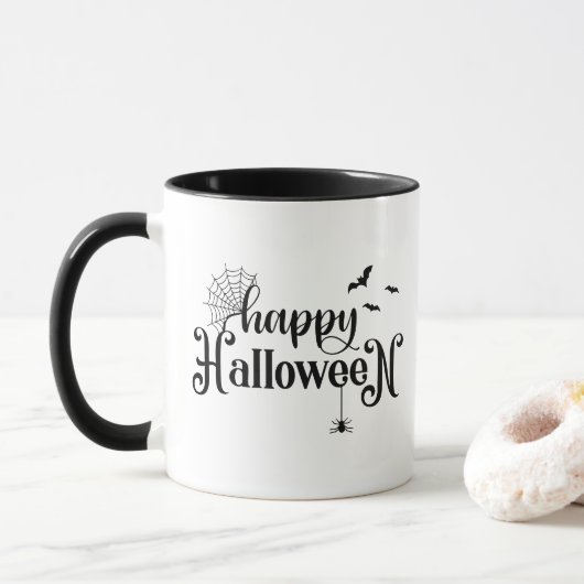 Mug à café Halloween (Avec donut)