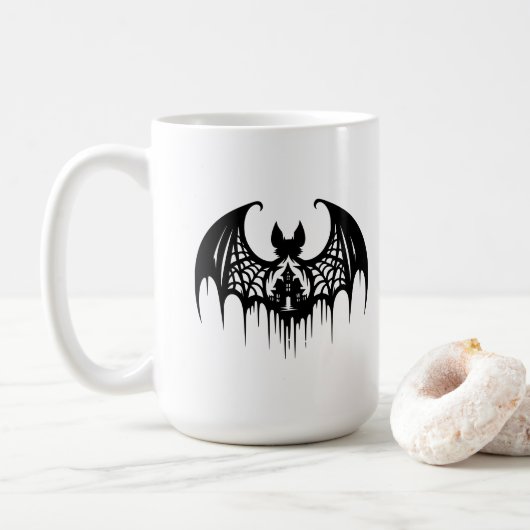 Mug à café Halloween (Avec donut)