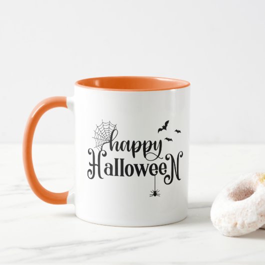 Mug à café Halloween (Avec donut)
