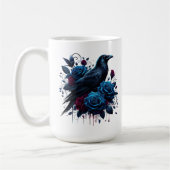 Mug à café Halloween Raven (Gauche)
