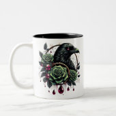 Mug à café Halloween Raven (Gauche)