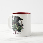 Mug à café Halloween Raven (Devant gauche)