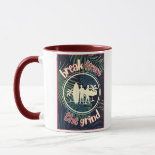 Mug à café Hawaïen Surf