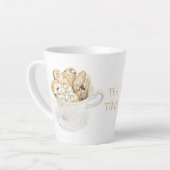 MUG À CAFE "HEURE DU THÉ" BISCOTTI (Angle gauche)