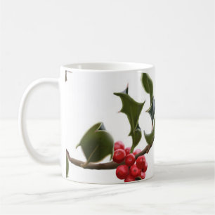 Mug à café Holly Berries