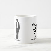 Mug à café homme gaucher à la main droite (Centre)