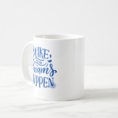 Mug à café Inspirationnel 'Faites vos rêves se pro (Devant gauche)