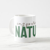 mug à café inspiré de la nature (Devant gauche)