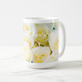Mug à café Jardin de Roses (Devant droit)