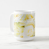 Mug à café Jardin de Roses (Devant gauche)