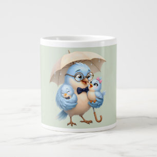 Mug à café Joli Père Oiseau
