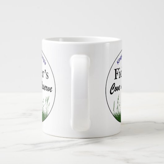 Mug à café Jumbo de Fiddler (Dos)