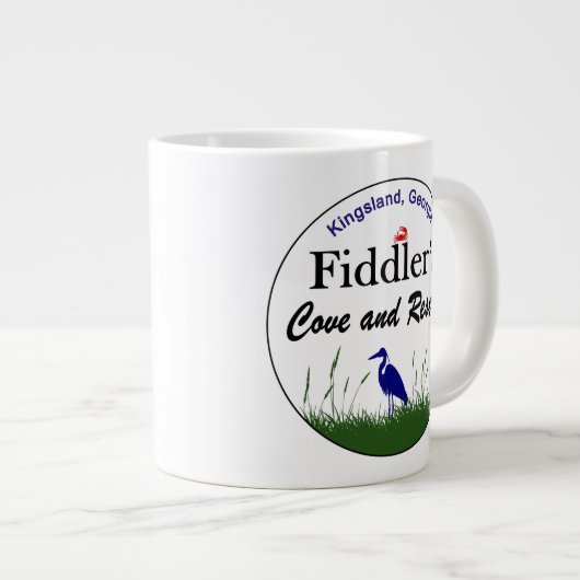 Mug à café Jumbo de Fiddler (Devant droit)