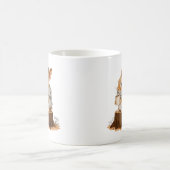 Mug à café Lapin de la Forêt Mignon | Conception d (Centre)