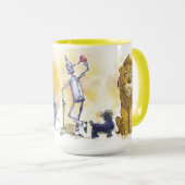 MUG À CAFE LE MAGICIEN D'OZ avec Dorothée et ses a (Devant droit)