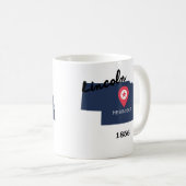 Mug à café Lincoln (Devant droit)