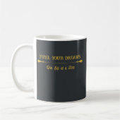 Mug à café Luxe Charbon Or (Gauche)