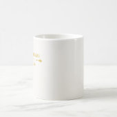 Mug à café Luxe Ivoire Or (Centre)