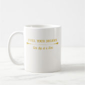 Mug à café Luxe Ivoire Or (Gauche)