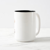 Mug à café Manchot Kawaii (Devant droit)