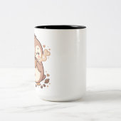 Mug à café Manchot Kawaii (Centre)