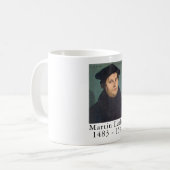 Mug à café Martin Luther - Série Réforme (Devant gauche)