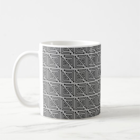 Mug à café Mazes Art déco (Gauche)