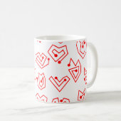 Mug à café Mazes de Valentine (Devant droit)