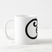 Mug à café moderne avec écriture - Cadeau unique p (Gauche)