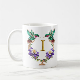 Mug à café Monogramme I Colibri Bijou de Luxe