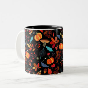 Mug à café Motif d'automne - Choisissez la couleur
