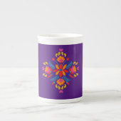 Mug à café Motif Fleur Mexicaine (Devant)