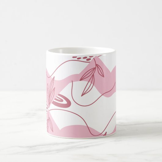 Mug à café Motif minimaliste (Centre)