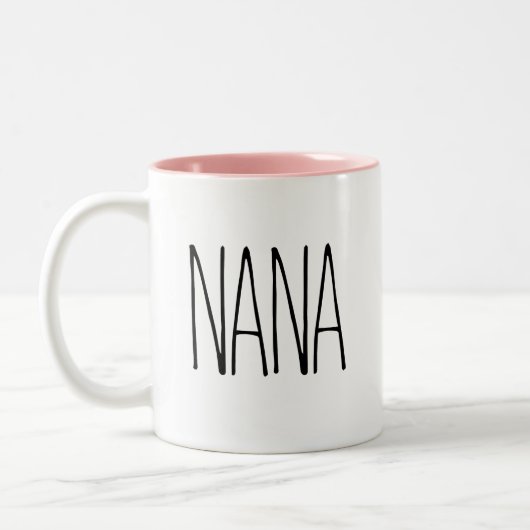 Mug à café Nana inspiré de RAE DUNN (Gauche)