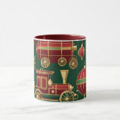 mug à café ornement de noël steampunk (Centre)
